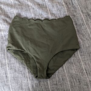 Marysia Olive Green Swimsuit Bottoms